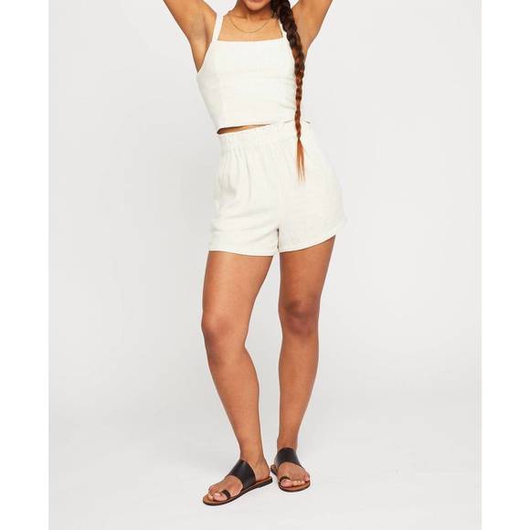 NEW GENTLE FAWN shore short in linen cream - Picture 1 of 3